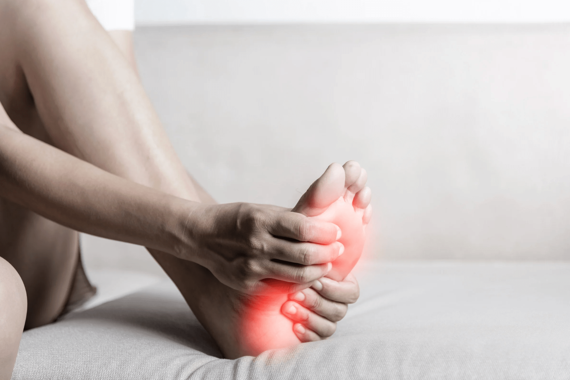 Person dealing with severe Diabetic Peripheral Neuropathy.